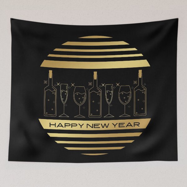 Item preview, Golden New Year. Share with friends and family designed and sold by CarliPeraza.