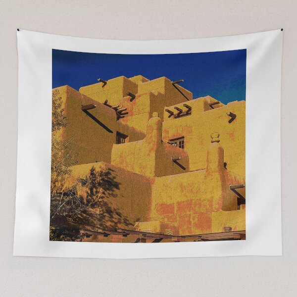 Artikelvorschau, Southwest Adobe Hotel in Santa Fe entworfen und verkauft von William E Lopez.