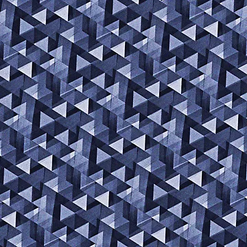 Artwork thumbnail, Blue triangular pattern. by MirBer