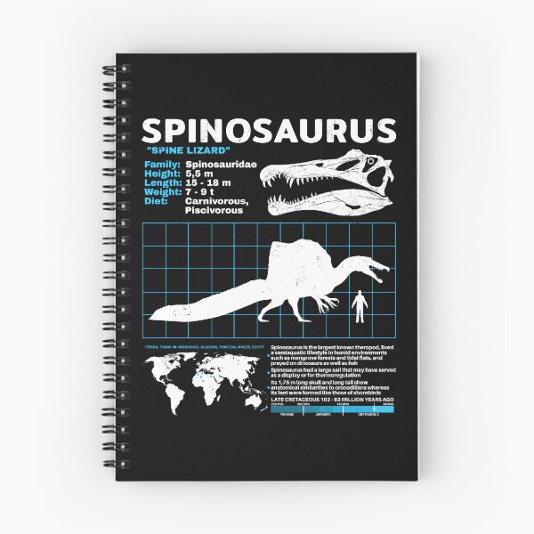 Item preview, Spinosaurus datasheet designed and sold by NicGrayGraphic.