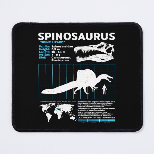 Item preview, Spinosaurus datasheet designed and sold by NicGrayGraphic.