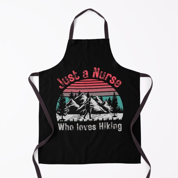 Item preview, Just A Nurse Who Loves Hiking designed and sold by AmberSiraj.
