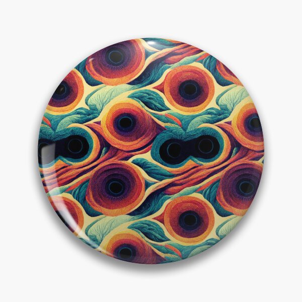 Item preview, Fascinating Psychedelic Pattern, Colorful Trippy Pattern, Psychedelia designed and sold by TreasuryOE.