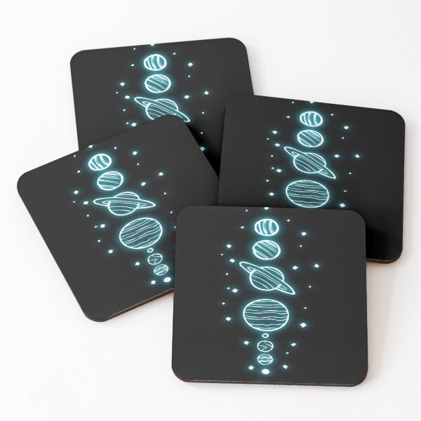 Item preview, Neon planets designed and sold by Kangaroo-shop.