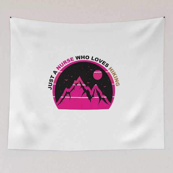 Item preview,  Just A Nurse Who Loves Hiking - Hiking designed and sold by GridText.