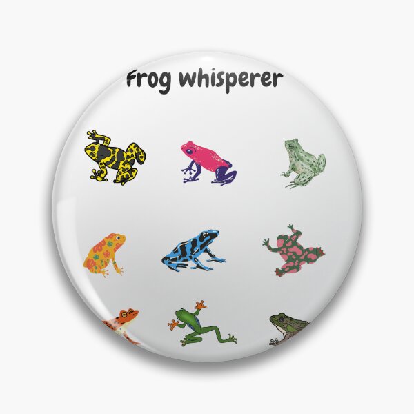 Item preview, Frog multicolor frogs toads sticker pack designed and sold by ZoesAttic.