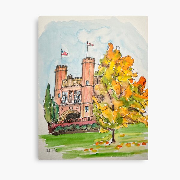 Item preview, Brookings Hall designed and sold by updoggallery.
