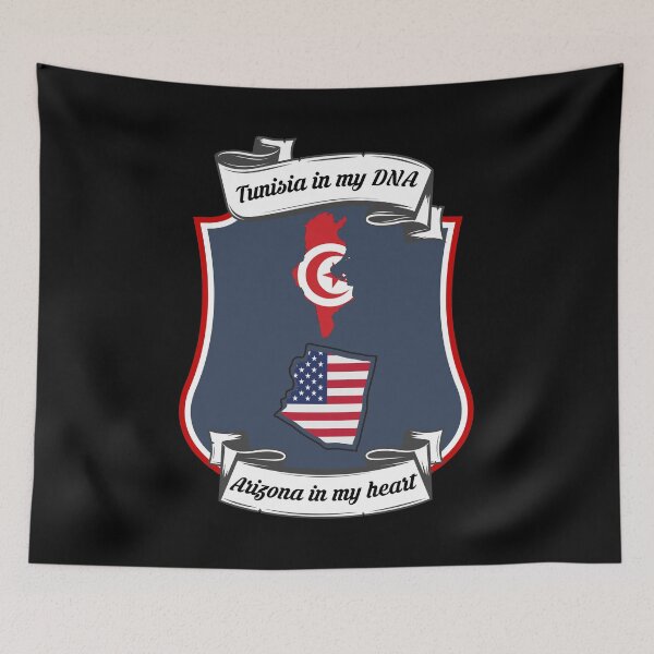 Item preview, Tunisia in my DNA, Arizona in my heart Heritage designed and sold by Tony ⭐⭐⭐⭐⭐.