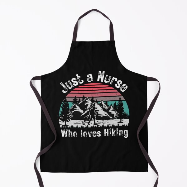 Item preview, Just A Nurse Who Loves Hiking designed and sold by AmberSiraj.