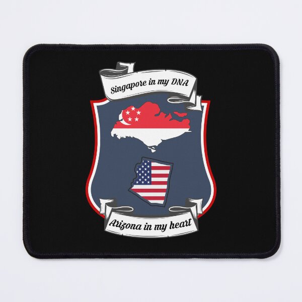 Item preview, Singapore in my DNA, Arizona in my heart Heritage designed and sold by Tony ⭐⭐⭐⭐⭐.
