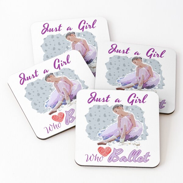 Item preview, Just A Girl Who Loves Ballet designed and sold by FXR-Designs.