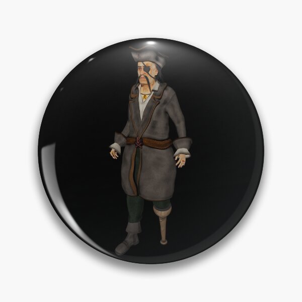 Artikelvorschau,  Originalfiguren Erfahrener und rücksichtsloser Piratenkapitän entworfen und verkauft von Dorota Didyk.