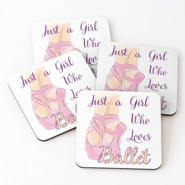 Item preview, Just A Girl Who Loves Ballet designed and sold by FXR-Designs.
