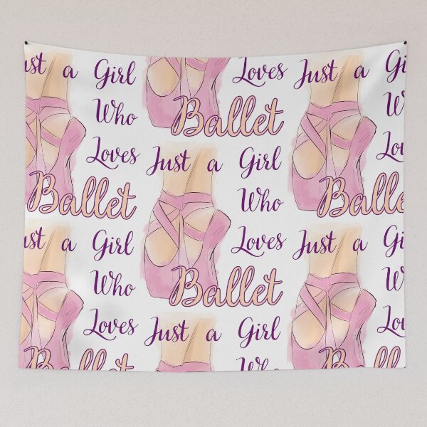 Item preview, Just A Girl Who Loves Ballet designed and sold by FXR-Designs.