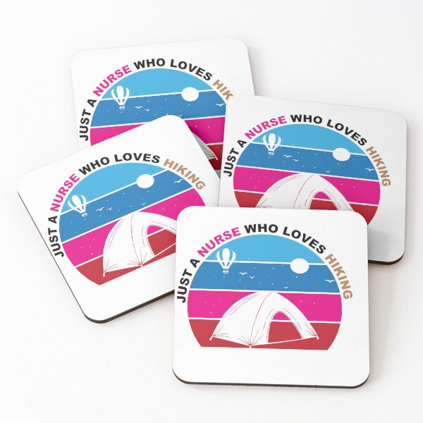 Item preview,  Just A Nurse Who Loves Hiking - Hiking designed and sold by GridText.