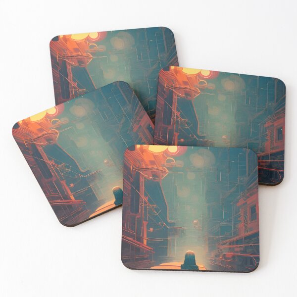 Item preview, Impressionistic Urban Alley  designed and sold by EsoteraArt.