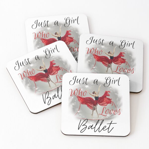 Item preview, Just A Girl Who Loves Ballet designed and sold by FXR-Designs.