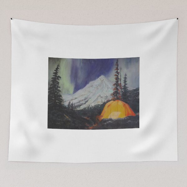 Item preview, Camping Under The Aurora designed and sold by Gary Benson.