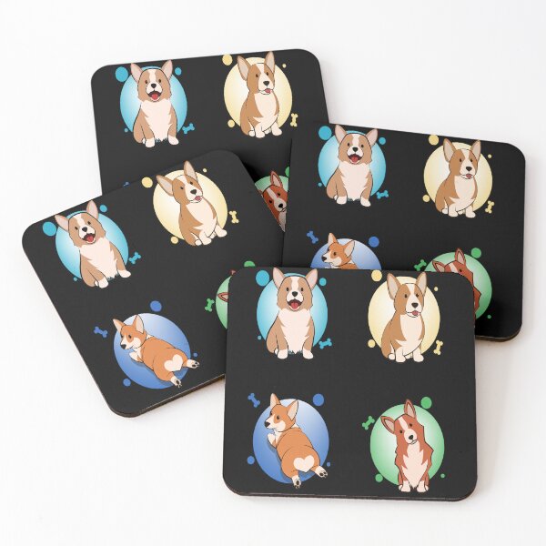Item preview, Pack of adorable puppies in many poses designed and sold by The-Blue-Feline.