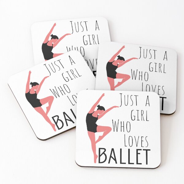 Item preview, Just A Girl Who Loves Ballet designed and sold by FXR-Designs.