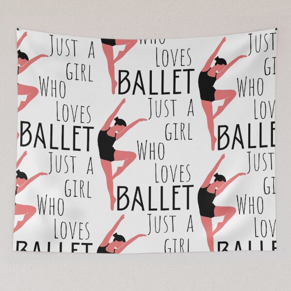 Item preview, Just A Girl Who Loves Ballet designed and sold by FXR-Designs.