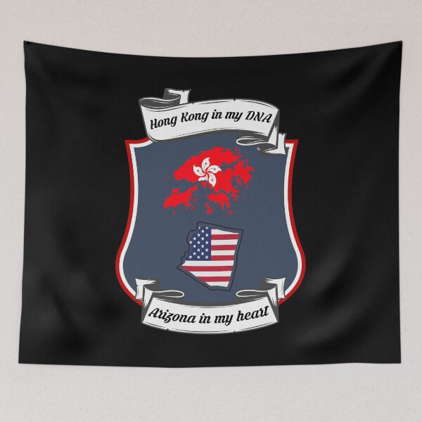 Item preview, Hong Kong in my DNA, Arizona in my heart Heritage designed and sold by Tony ⭐⭐⭐⭐⭐.