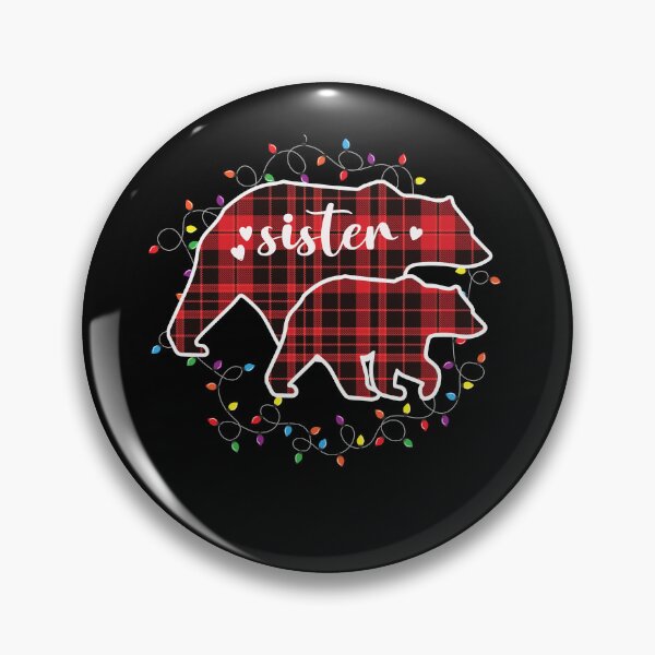 Item preview, Bear Red Plaid Christmas Pajama Matching Family Brother designed and sold by ibeargifts.