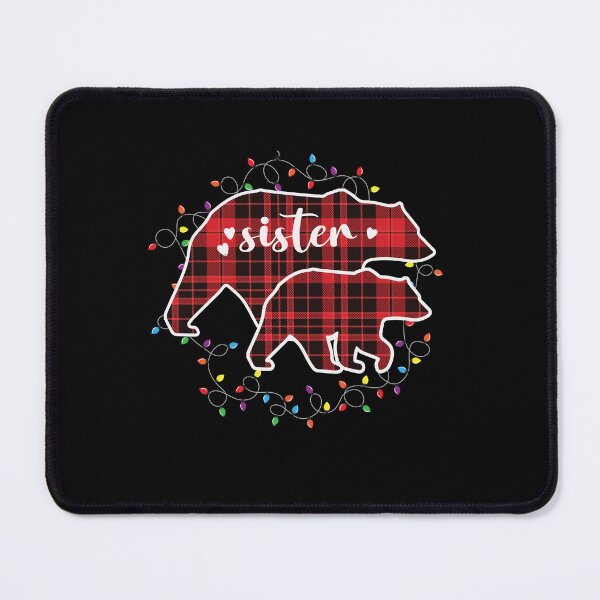 Item preview, Bear Red Plaid Christmas Pajama Matching Family Brother designed and sold by ibeargifts.