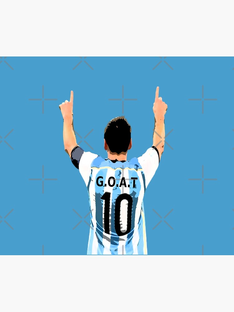 GOAT Football Shirt' Tapestry for Sale by Teetans