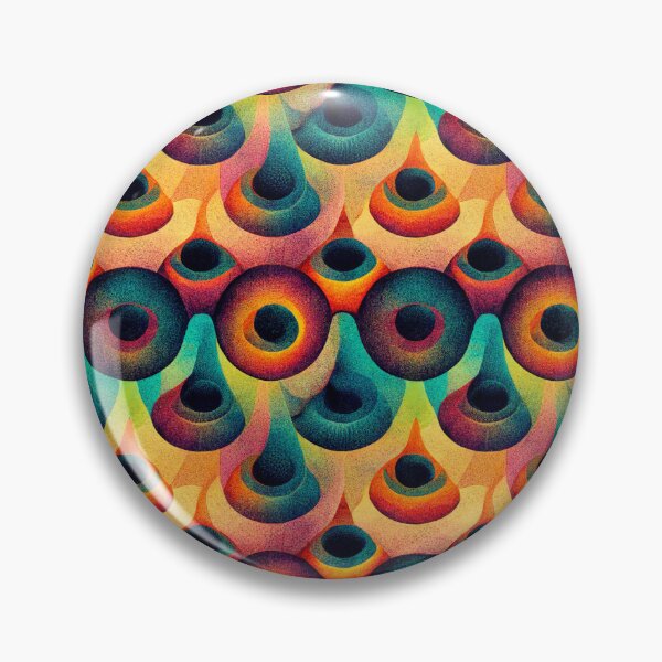 Item preview, Fascinating Psychedelic Pattern, Colorful Trippy Pattern, Psychedelia designed and sold by TreasuryOE.