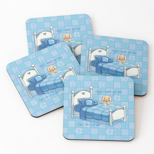Item preview, Okay, I made my Bed (with quilt) designed and sold by ElephantShoe.