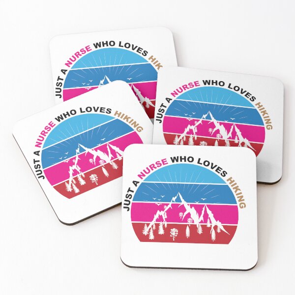 Item preview, Just A Nurse Who Loves Hiking - Hiking designed and sold by GridText.