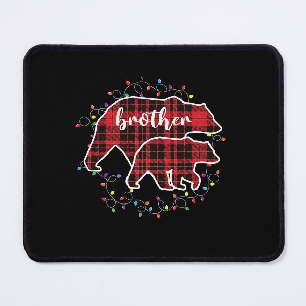 Item preview, Bear Red Plaid Christmas Pajama Matching Family Brother designed and sold by ibeargifts.