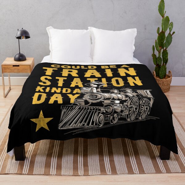 Item preview, Could Be A Train Station Kinda Day designed and sold by iliasjeff.