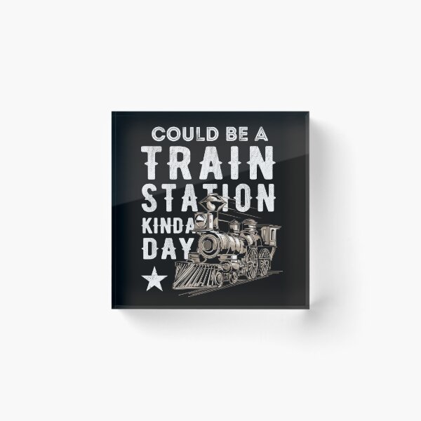 Item preview, Could Be A Train Station Kind of Day designed and sold by iliasjeff.