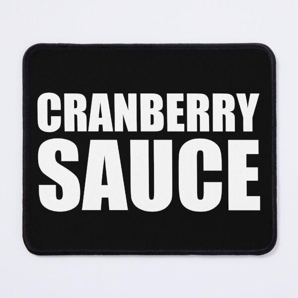 Item preview, CRANBERRY SAUCE Funny Food Design Holiday Thanksgiving Christmas designed and sold by PuddleMart.
