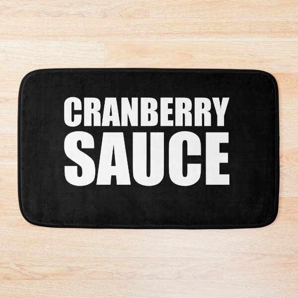 Item preview, CRANBERRY SAUCE Funny Food Design Holiday Thanksgiving Christmas designed and sold by PuddleMart.