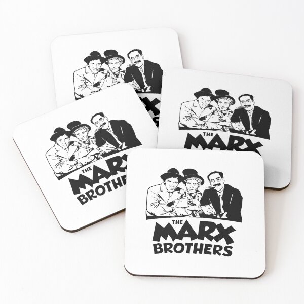 Item preview, The Marx Brothers | Illustration designed and sold by Pulpman.