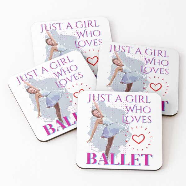 Item preview, Just A Girl Who Loves Ballet designed and sold by FXR-Designs.