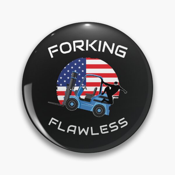 Item preview, Forklift Ninja, Forking Flawless BW, Industry Clothing designed and sold by TeamsterLife.