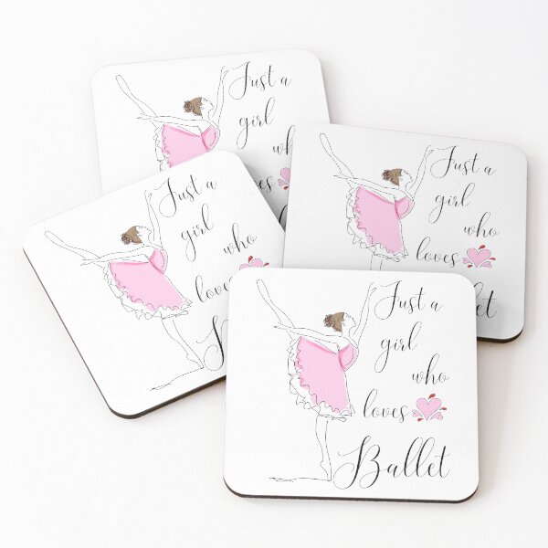 Item preview, Just A Girl Who Loves Ballet designed and sold by FXR-Designs.