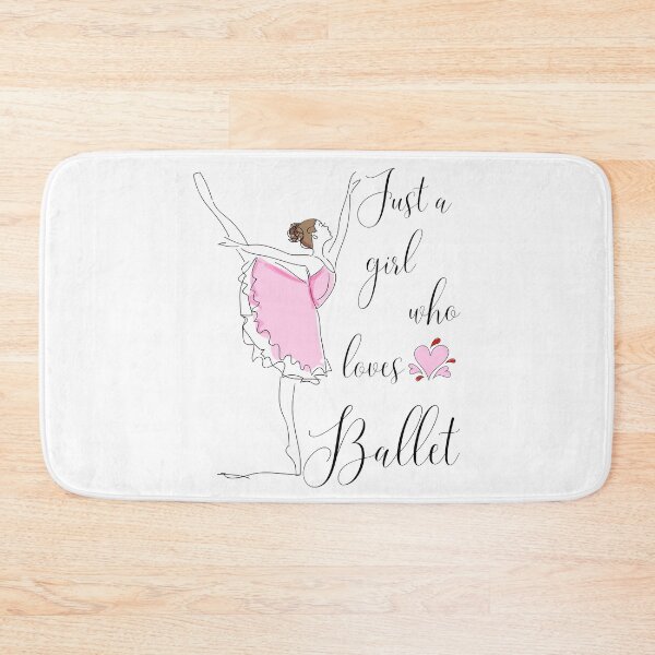 Item preview, Just A Girl Who Loves Ballet designed and sold by FXR-Designs.