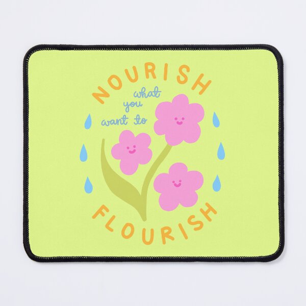 Item preview, Nourish What You Want To Flourish - The Peach Fuzz designed and sold by Elizabeth Hudy.