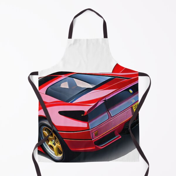 Item preview, Vintage Retro Supercar in Red designed and sold by BAYFAIRE.
