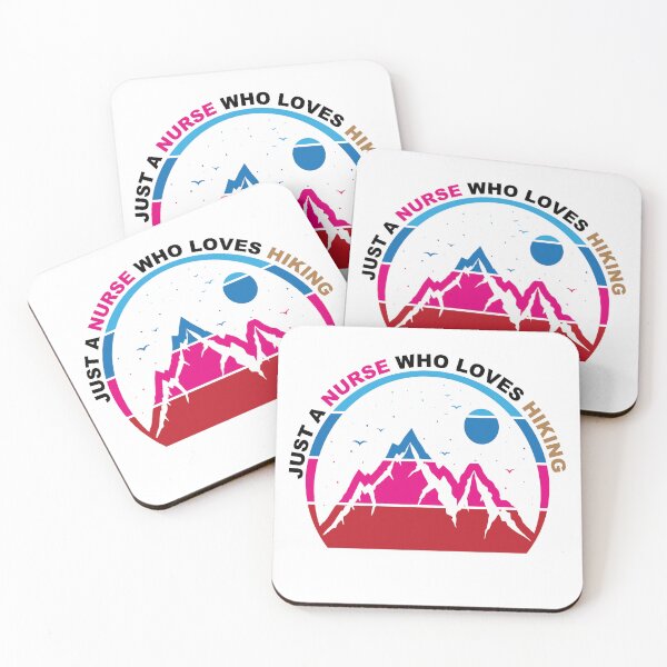 Item preview, Just A Nurse Who Loves Hiking - Hiking designed and sold by GridText.