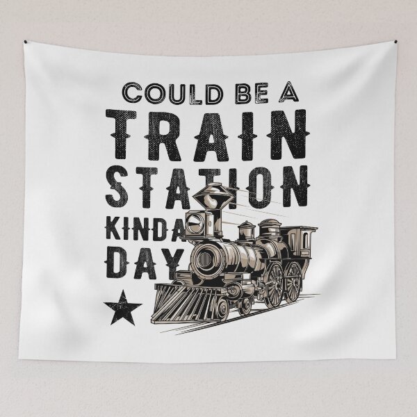 Item preview, Could Be A Train Station Kind of Day designed and sold by iliasjeff.