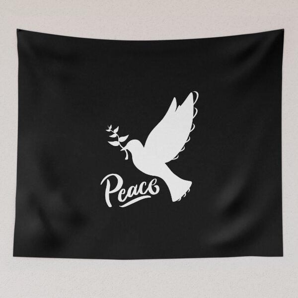 Item preview, dove peace outline designed and sold by saytinh.