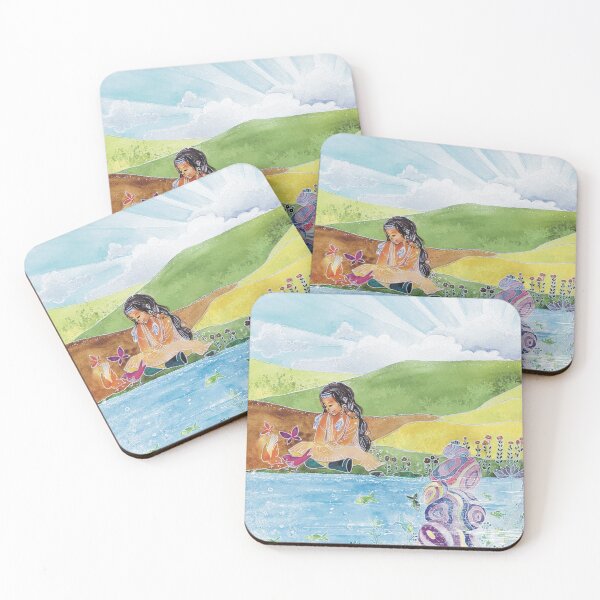 Item preview, Reflecting By The Lake designed and sold by BohemiWANDERS.
