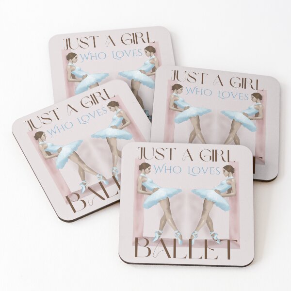 Item preview, Just A Girl Who Loves Ballet designed and sold by FXR-Designs.