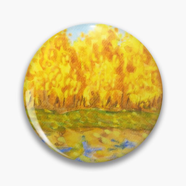 Item preview, Autumn landscape with golden forst designed and sold by Irina Afonskaya.